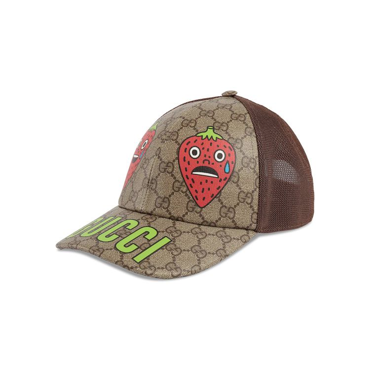 Buy Gucci Strawberry Supreme Baseball Hat 