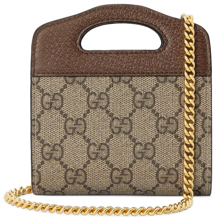 Gucci Bananya Print Top Handle Mini Bag Beige And Ebony Gg Supreme