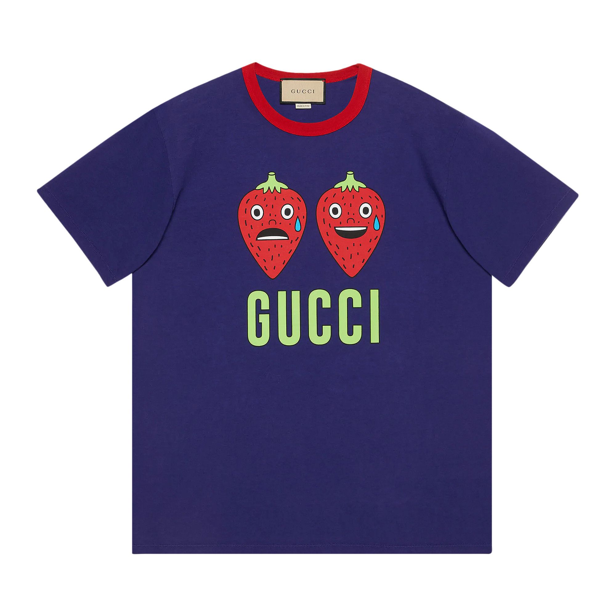 Gucci strawberry tee best sale