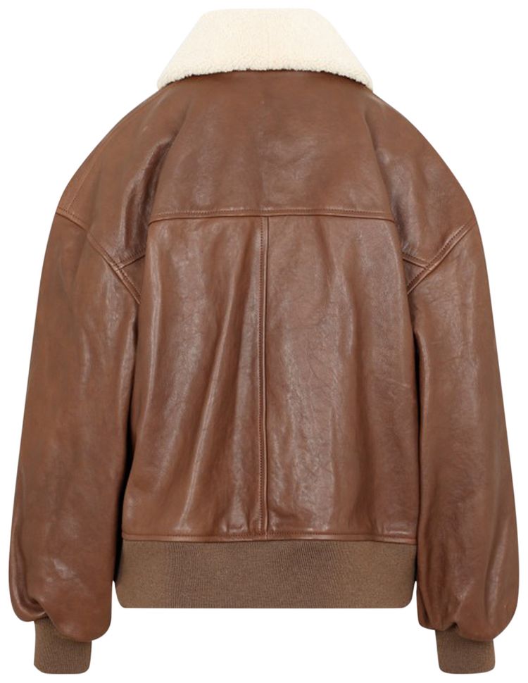 Khaite Shellar Jacket Classic Brown