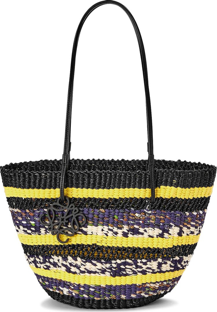 Loewe Basket Surplus Bag 'Black/Yellow'