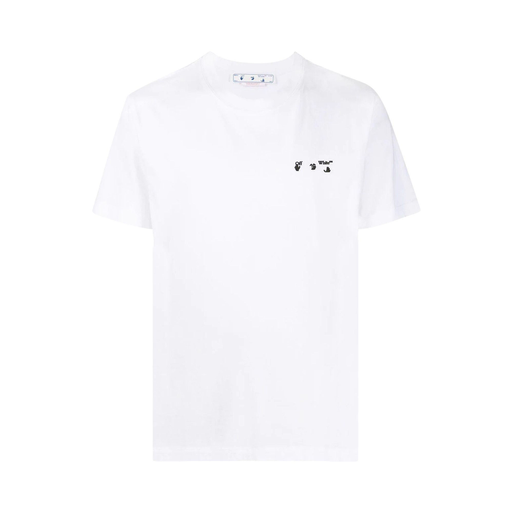 ★Off-White★ Basic Logo Print Short Sleeve T-Shirt White OM Buy Off-White OW Logo Slim Short-Sleeve Tee 'White/Black