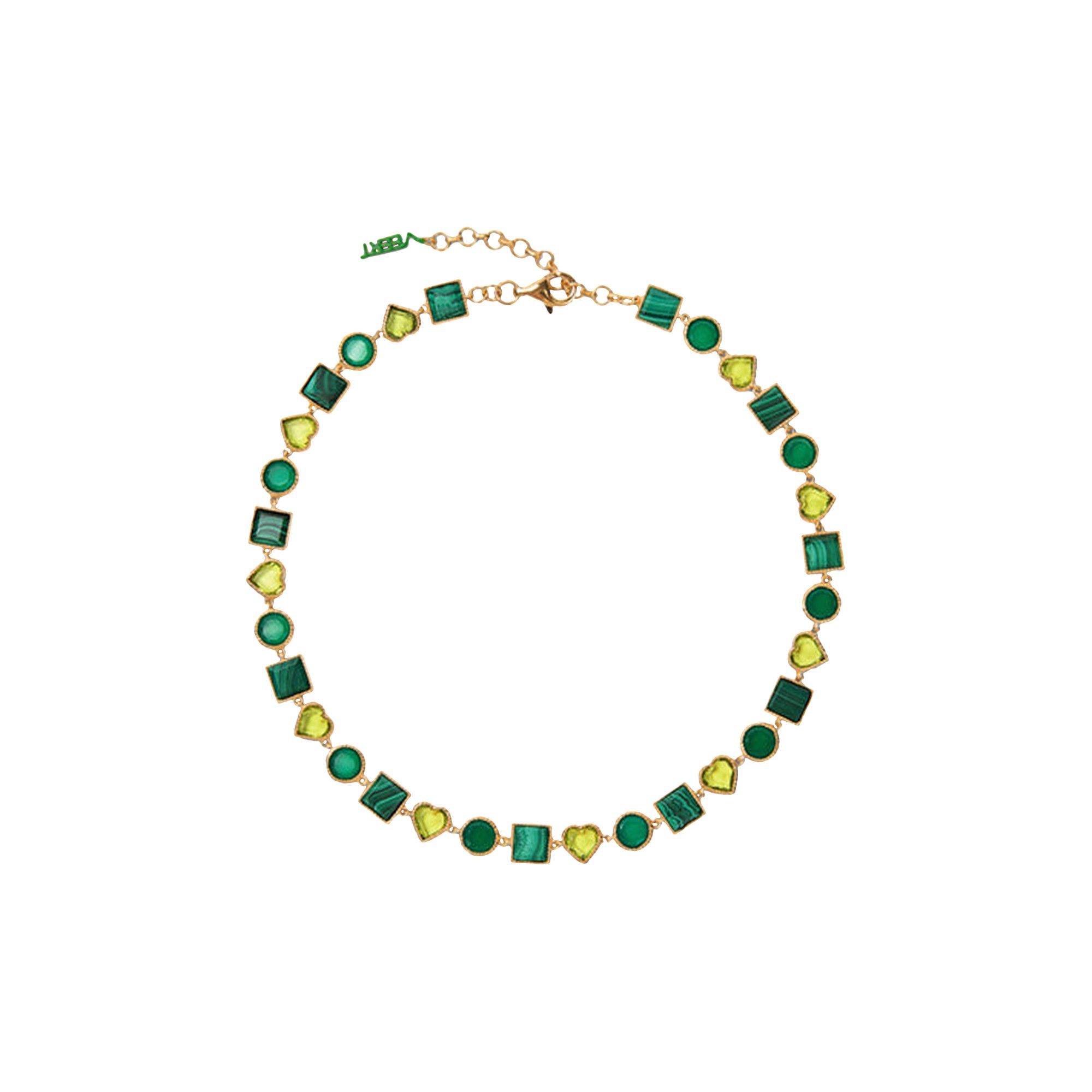 VEERT The Green Shape ネックレス VEERT - The Green Shape Necklace in Yellow Gold