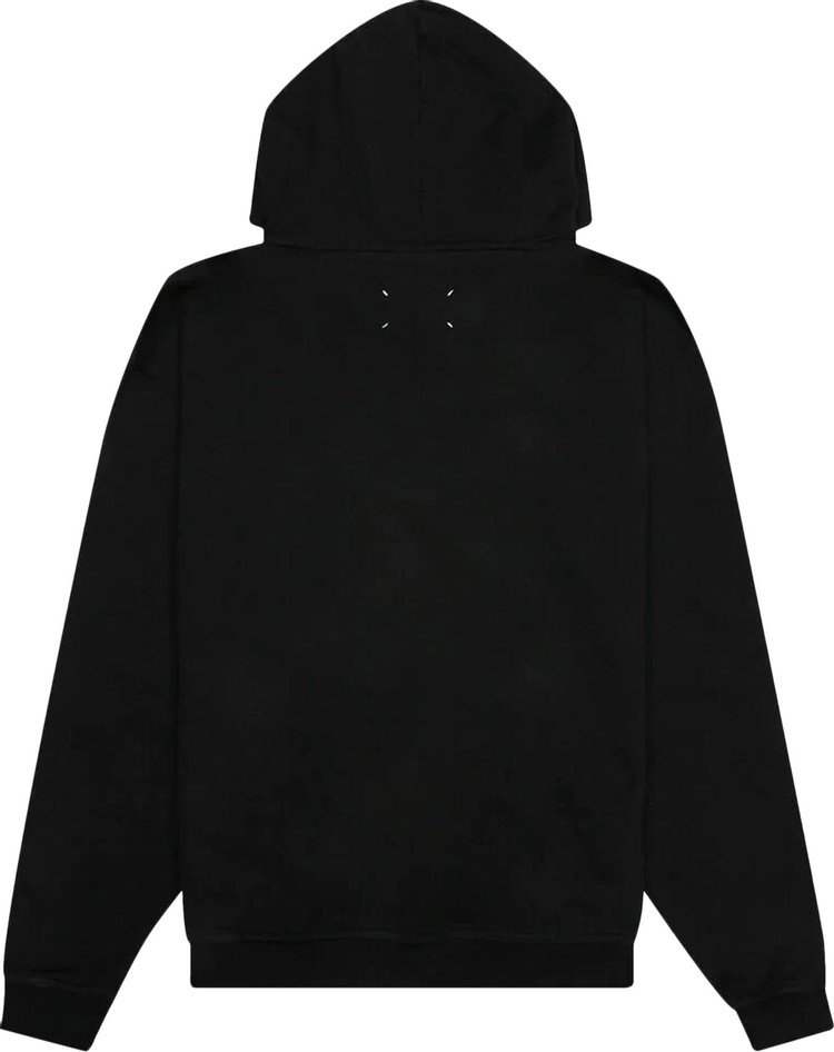 Maison Margiela Logo Hoodie Black