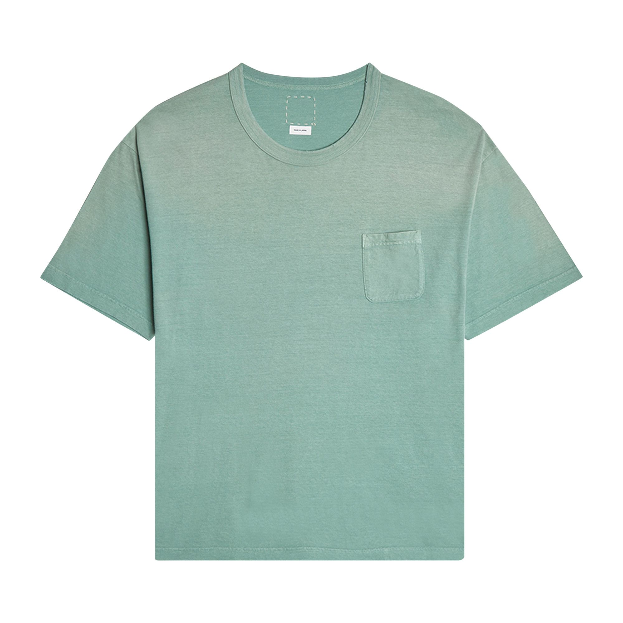 Buy Visvim Amplus Tee 'Crash Light Green' - 122105010012 GREE