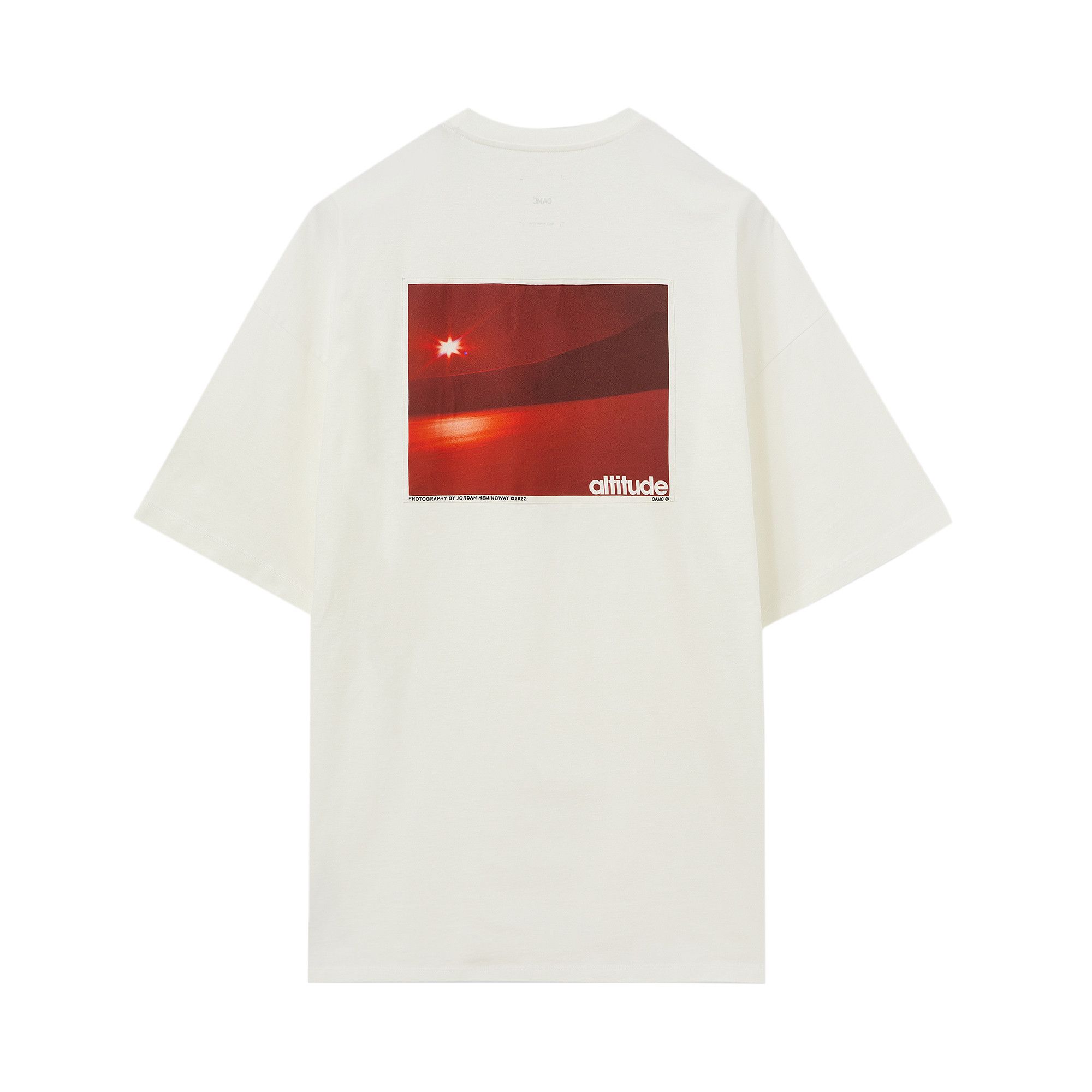 Tシャツ・カットソー OAMC Altitude T-Shirt Off White 23E28OAJ19COT00727101 23E28O Buy OAMC Altitude T-Shirt 'Off White' - 23E28OAJ19 COT00727