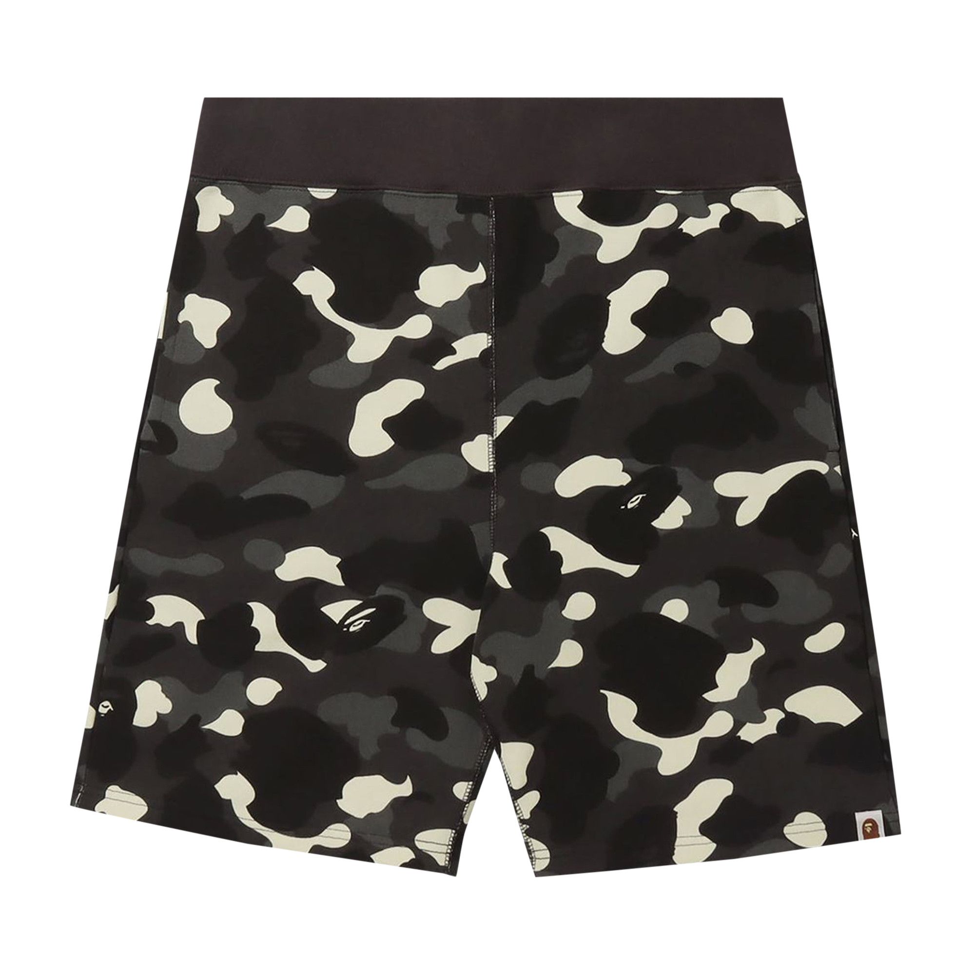 Size l BAPE Online Exclusive City Camo Sweat Shorts Black