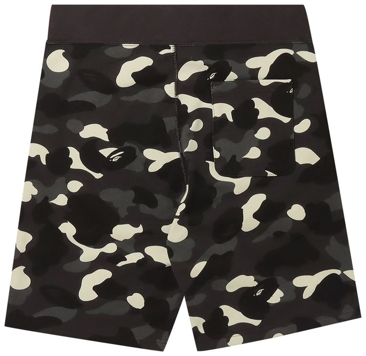 BAPE Online Exclusive City Camo Sweat Shorts Black