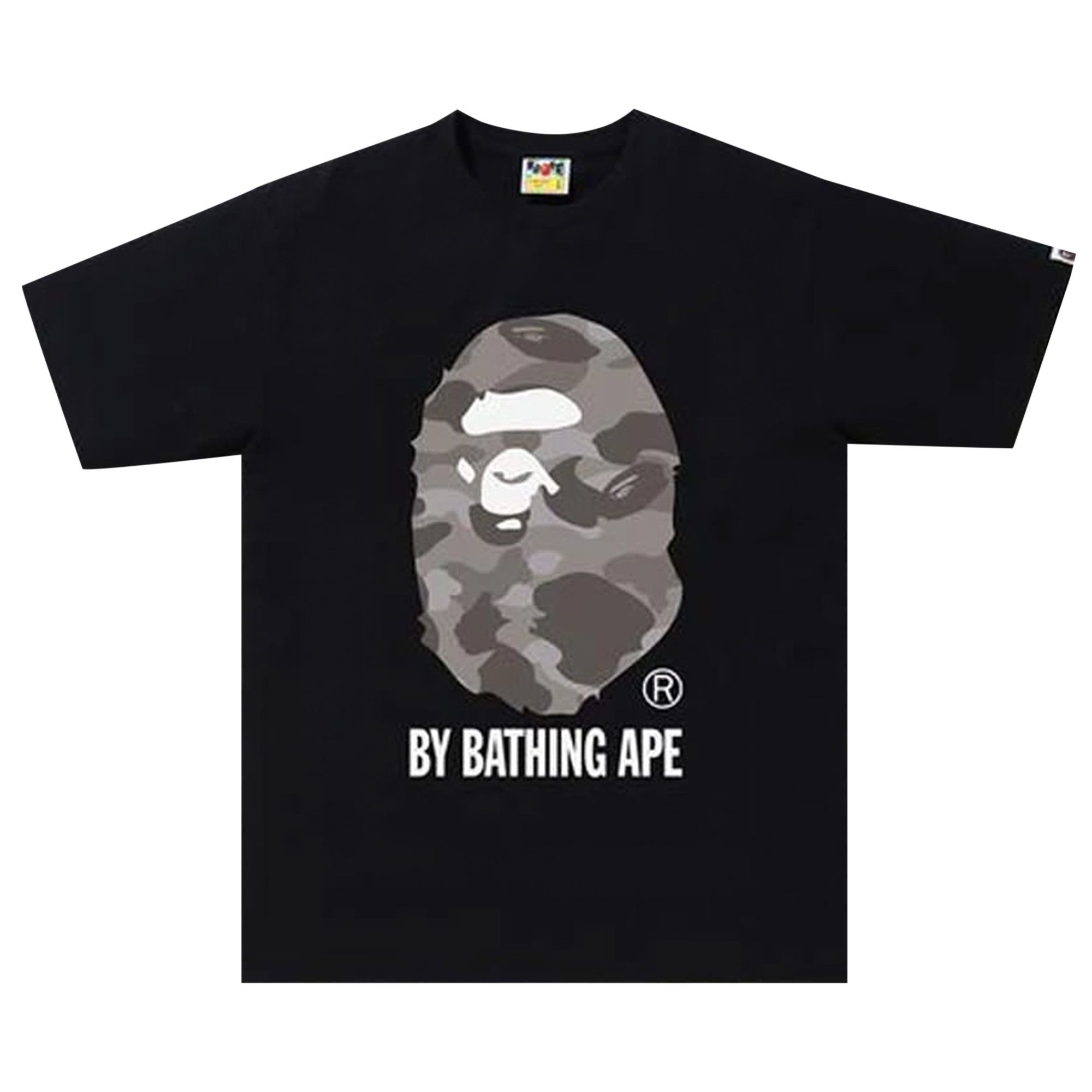 Bape grey sale shirt