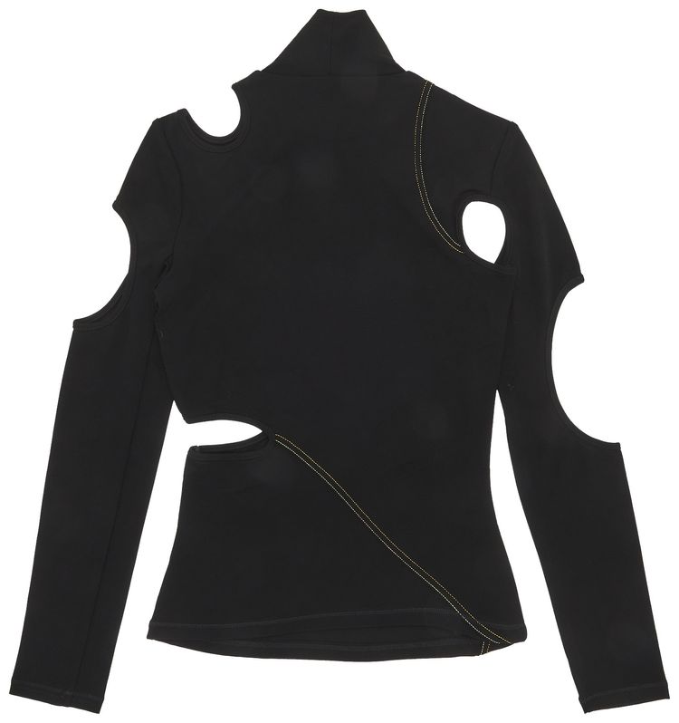 Eckhaus Latta Astral Turtleneck Black