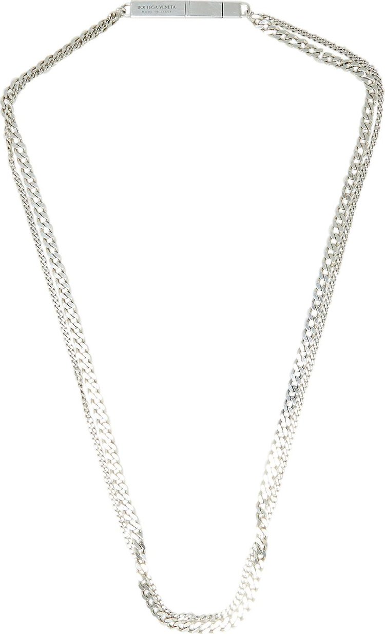 Bottega Veneta Chain Necklace 'Silver'