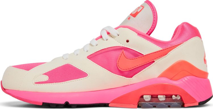 Comme des Garcons x Air Max 180 White Pink