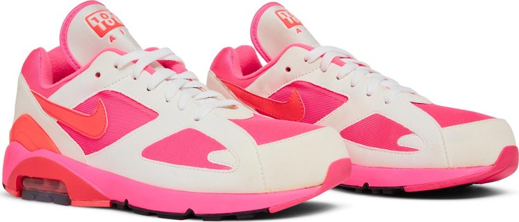 Comme des Garcons x Air Max 180 White Pink