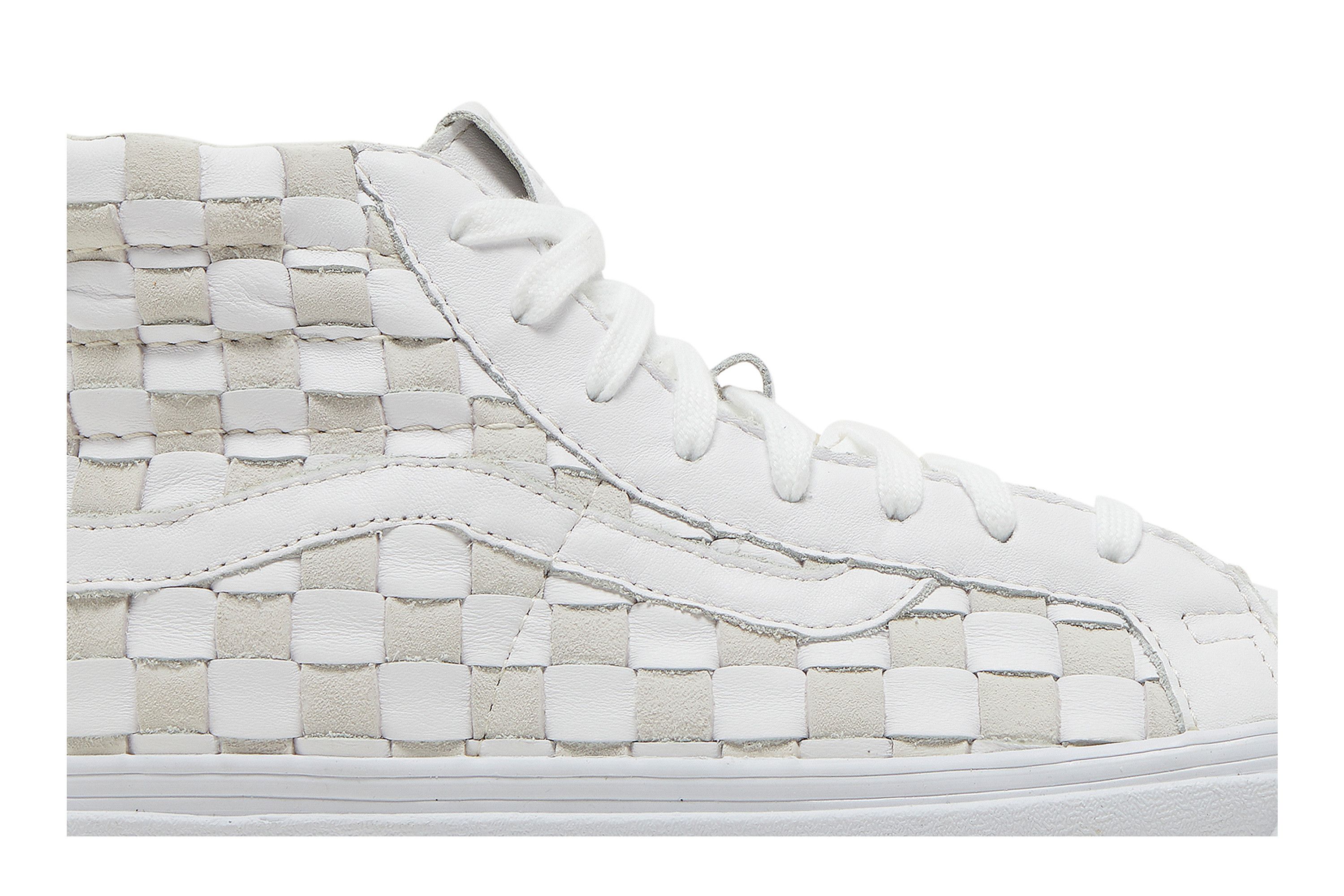 Buy Vans OG Sk8-Hi LX 'Woven - White' - VN0003T0IM4 | GOAT