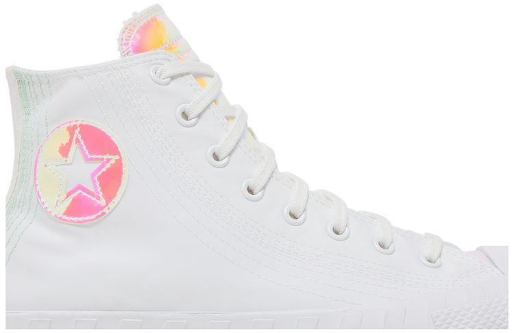 Converse UNT1TL3D High Hi Vis Collection   White Iridescent