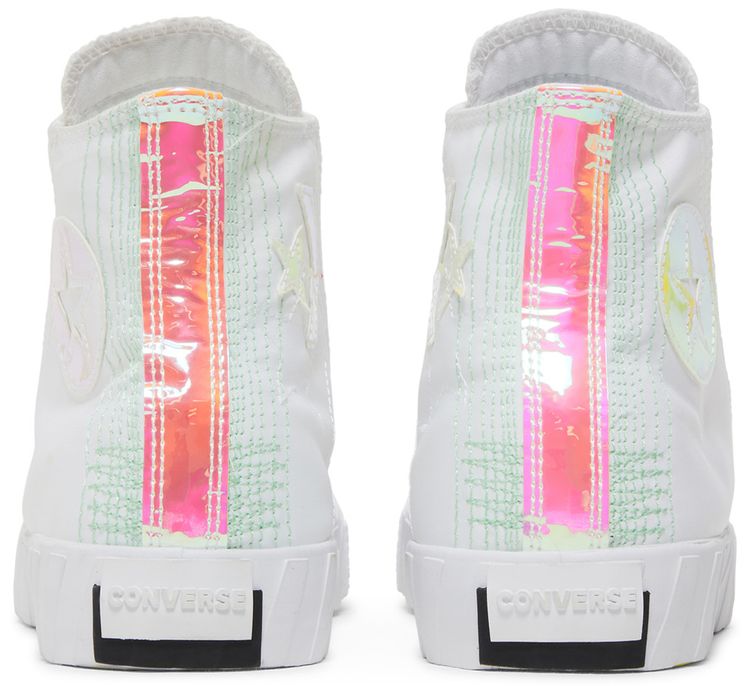 Converse UNT1TL3D High Hi Vis Collection   White Iridescent