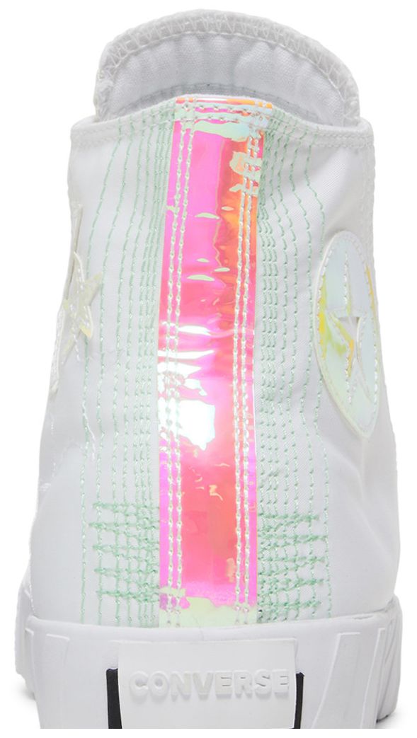 Converse UNT1TL3D High Hi Vis Collection   White Iridescent