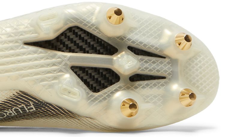 Adidas X Ghosted1 SG White Metallic Gold Melange