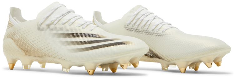 Adidas X Ghosted1 SG White Metallic Gold Melange