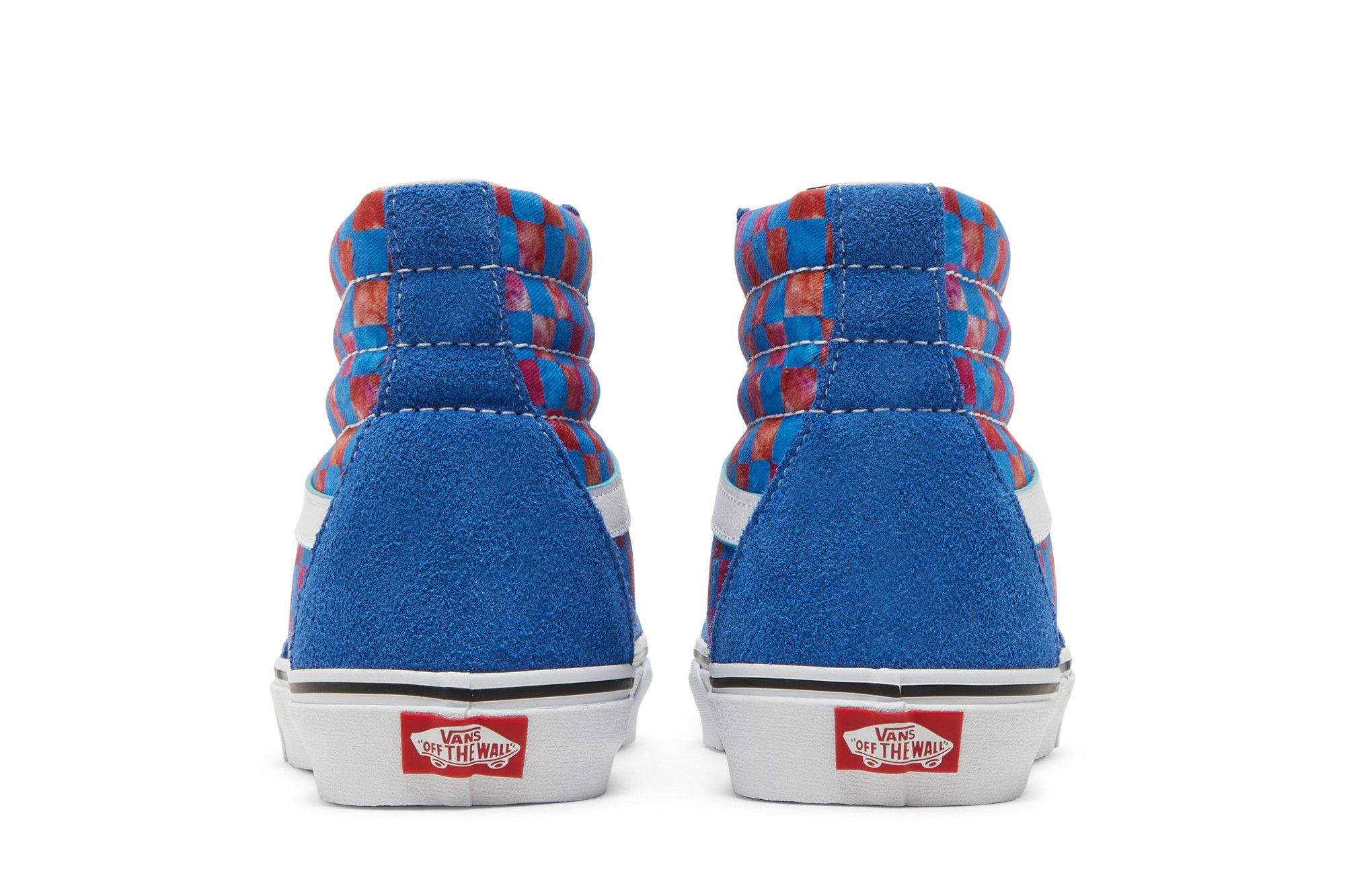 Vans sk8 hi pink checkerboard on sale
