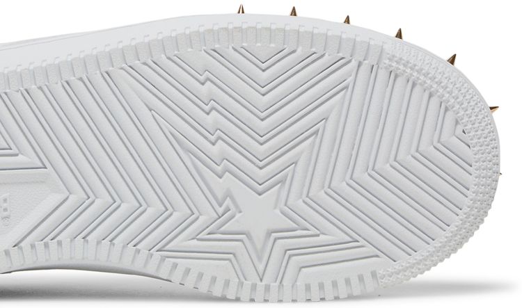 Bapesta Studded White