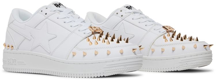 Bapesta Studded White