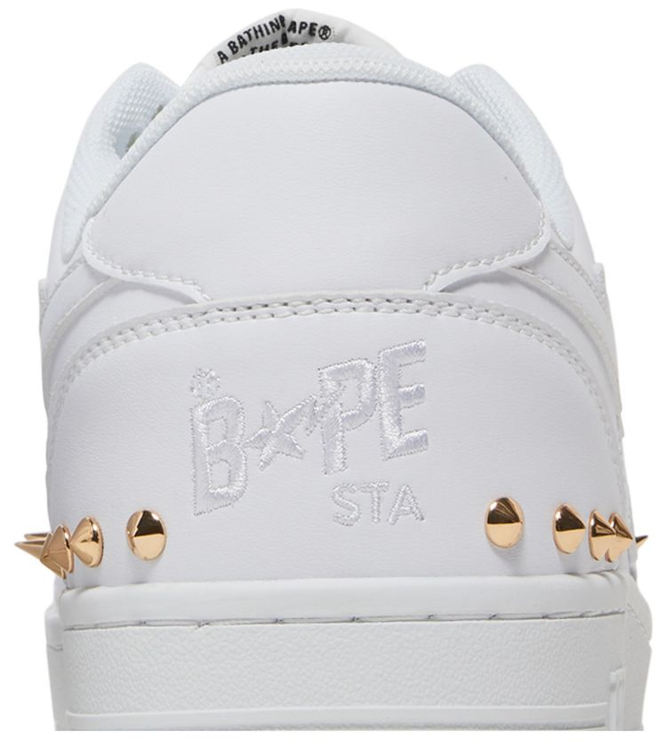 Bapesta Studded White