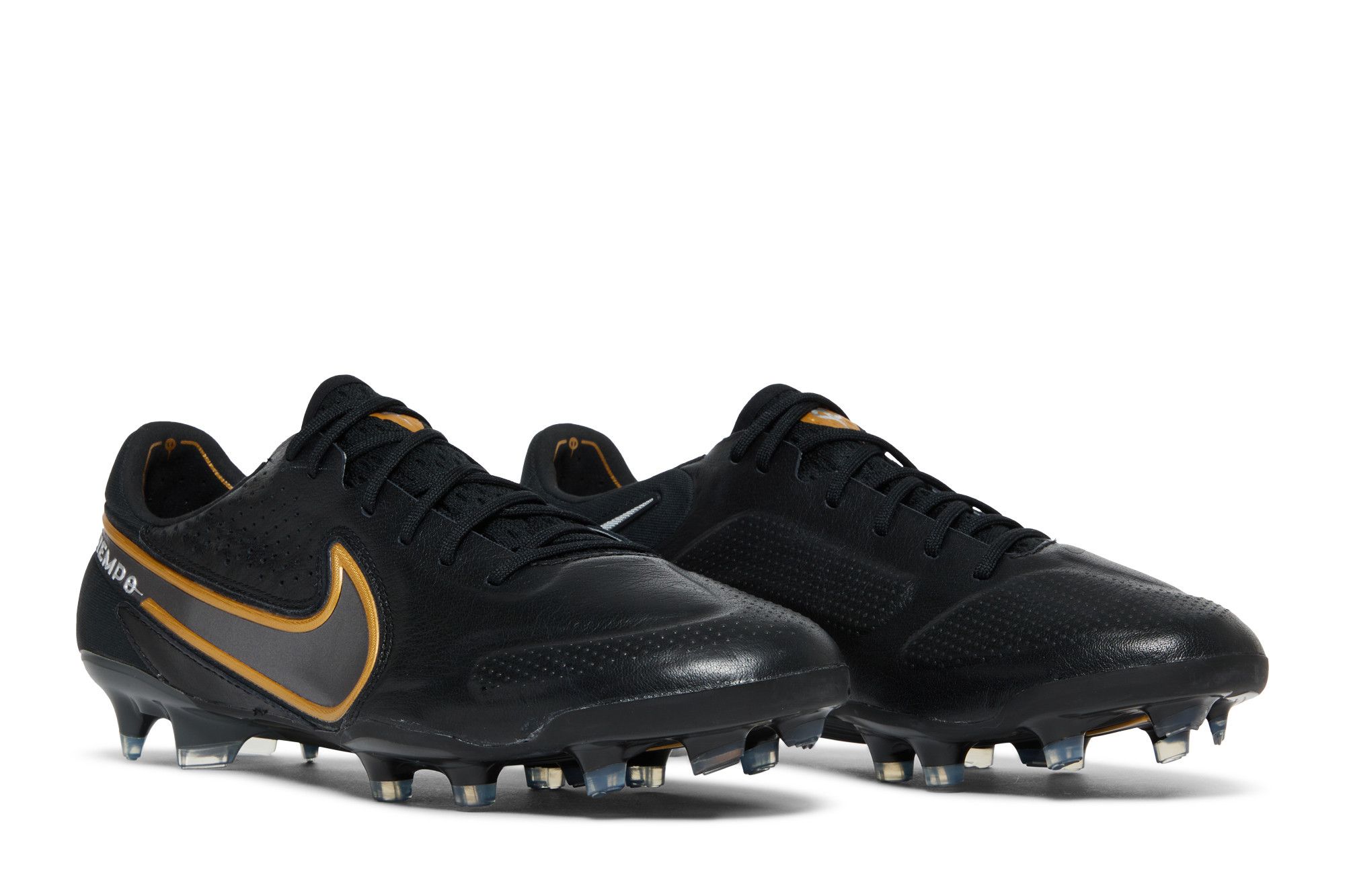 TIEMPO LEGEND 9 ELITE HG \"Black gold\" ② Nike Tiempo Legend 9 Elite Black Gold FG – Classic Soccer Cleats