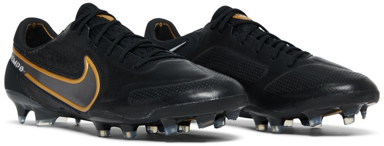 Nike Tiempo Legend 9 Elite FG Black Metallic Gold