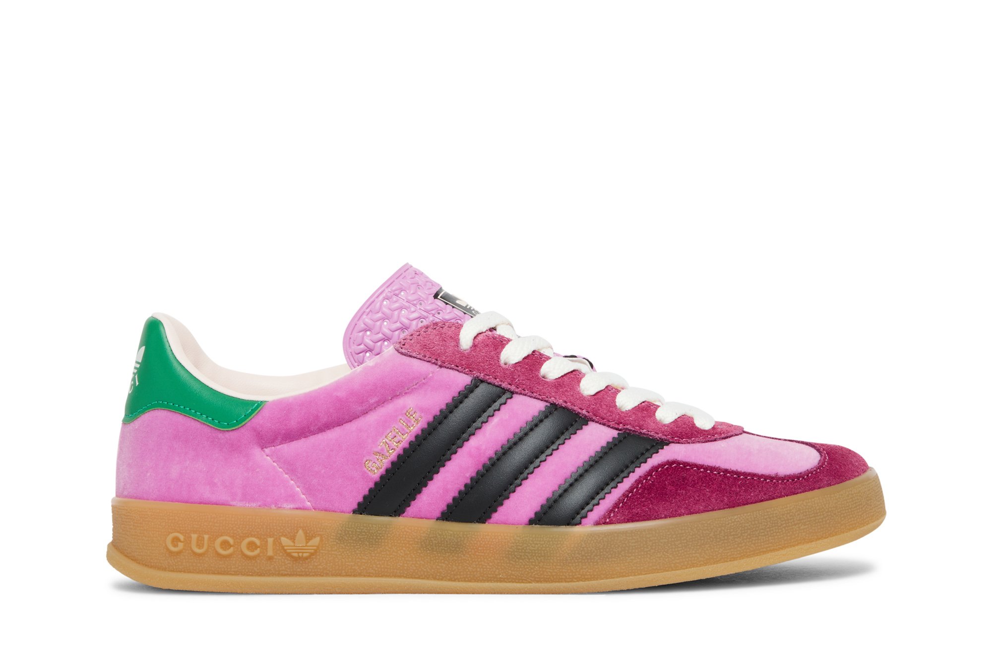 Adidas x Gucci Wmns Gazelle 'Pink Velvet'