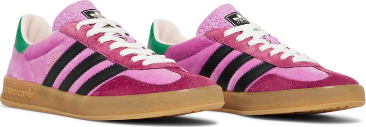 Adidas x Gucci Wmns Gazelle Pink Velvet