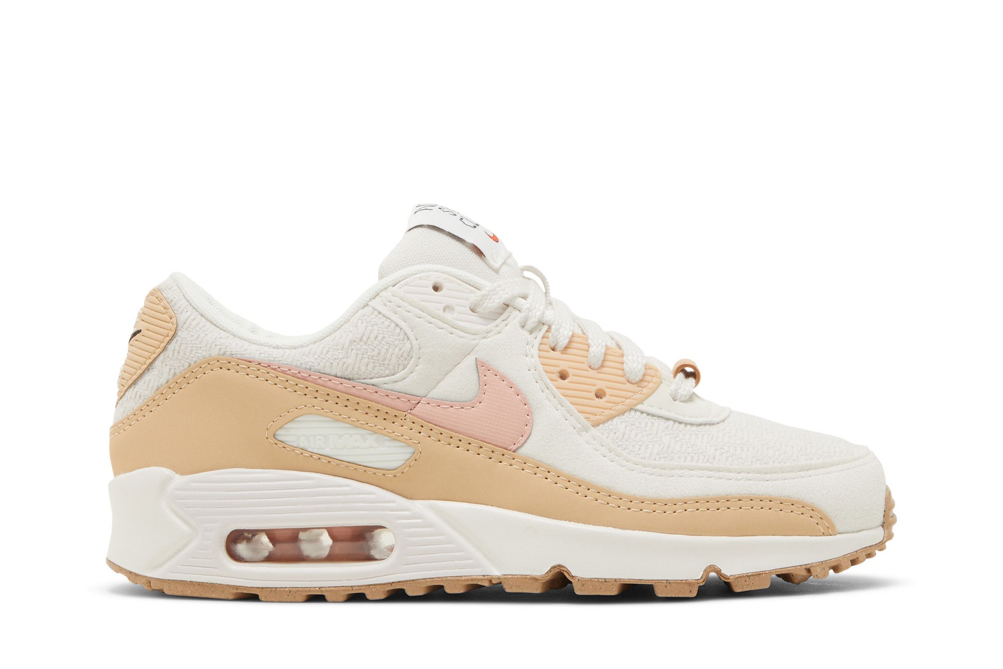 Wmns Air Max 90 SE Sun Club Sail Arctic Orange