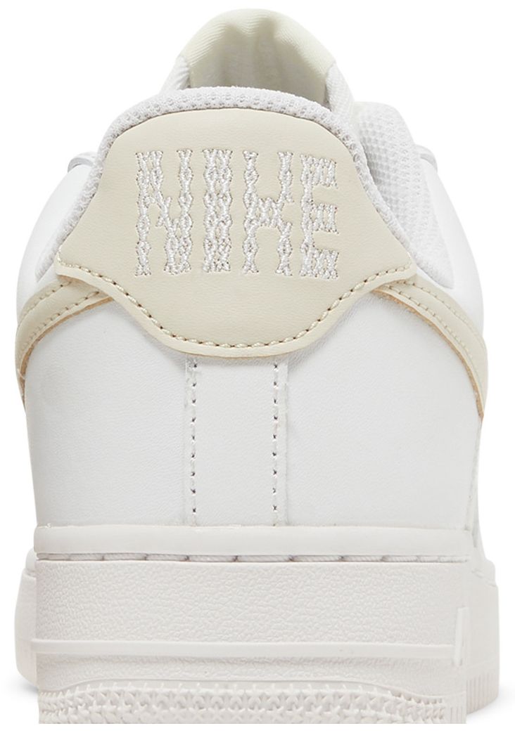 Nike Wmns Air Force 1 07 ESS Cross Stitch   White Fossil