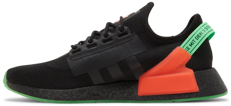 Adidas NMD R1 V2 Glow In The Dark Black Sonic Ink