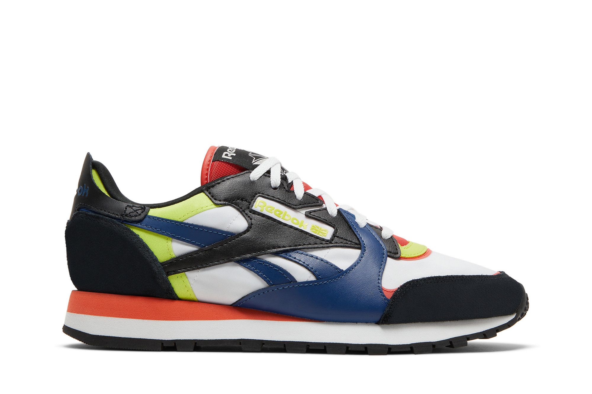 Reebok classic discount leather multicolor