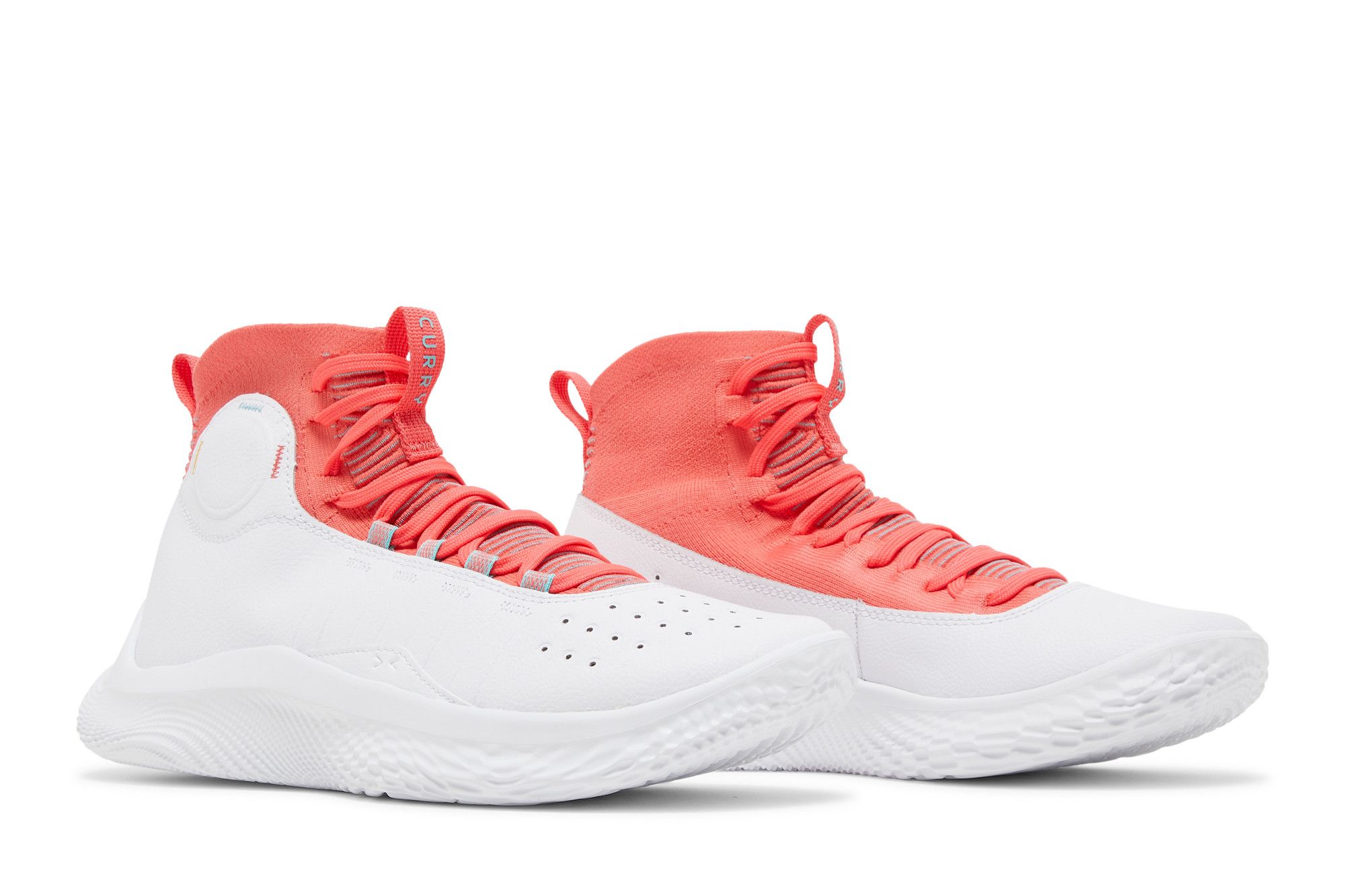 Size 10.0 Curry 4 FloTro White Red