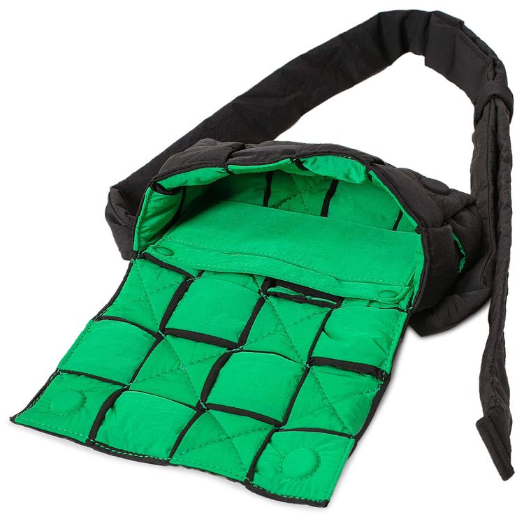 Bottega Veneta Belt Bag BlackParakeetSilver