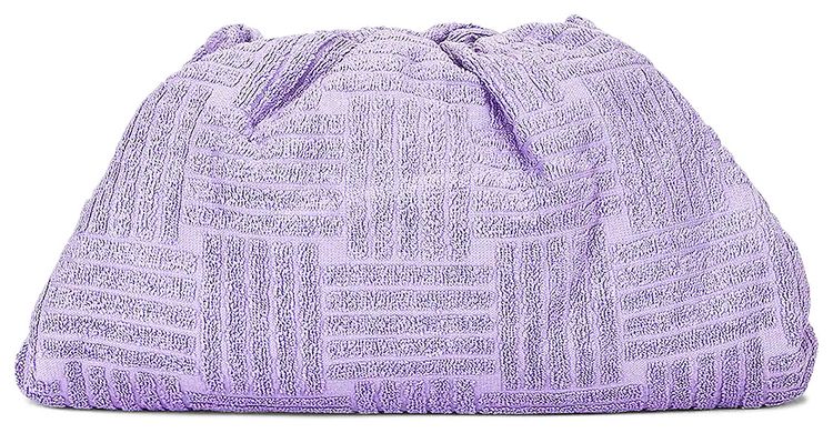 Bottega Veneta Pouch Clutch WisteriaSilver