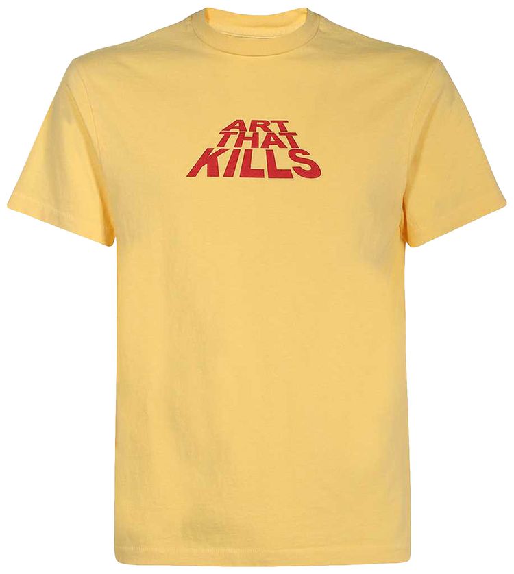 Gallery Dept Atk Stack Logo Tee Yellow