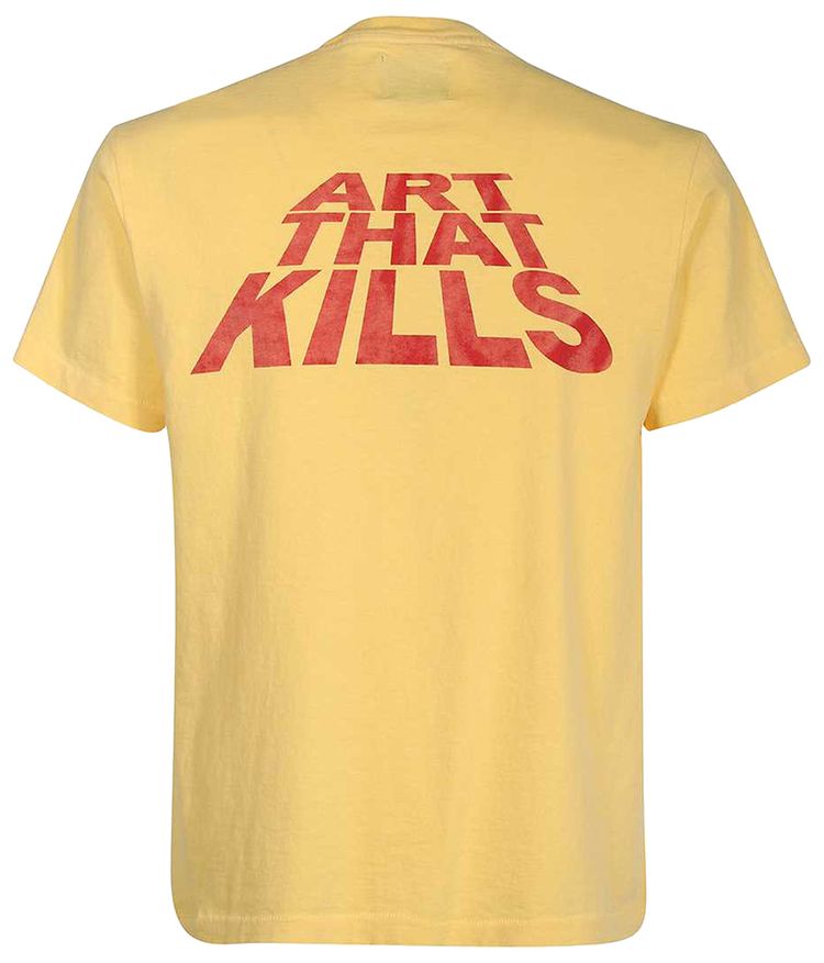 Gallery Dept Atk Stack Logo Tee Yellow