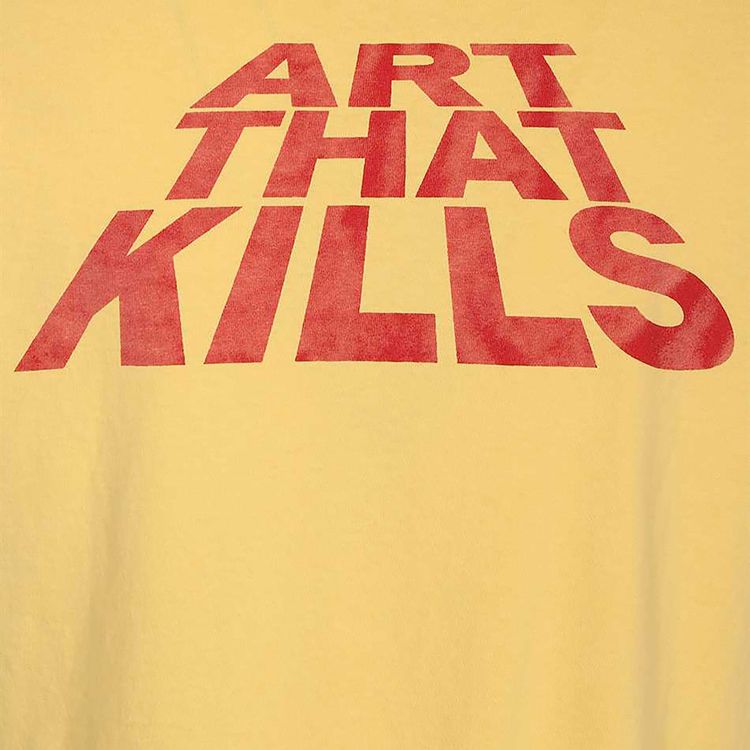 Gallery Dept Atk Stack Logo Tee Yellow