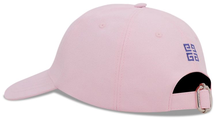Givenchy Curved Cap With Embroidered Logo Blossom Pink