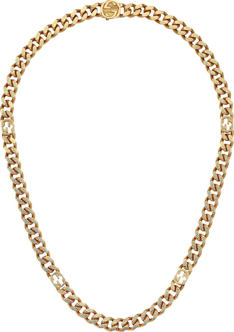 Gucci Necklace With Interlocking G 'Yellow Gold Tone'