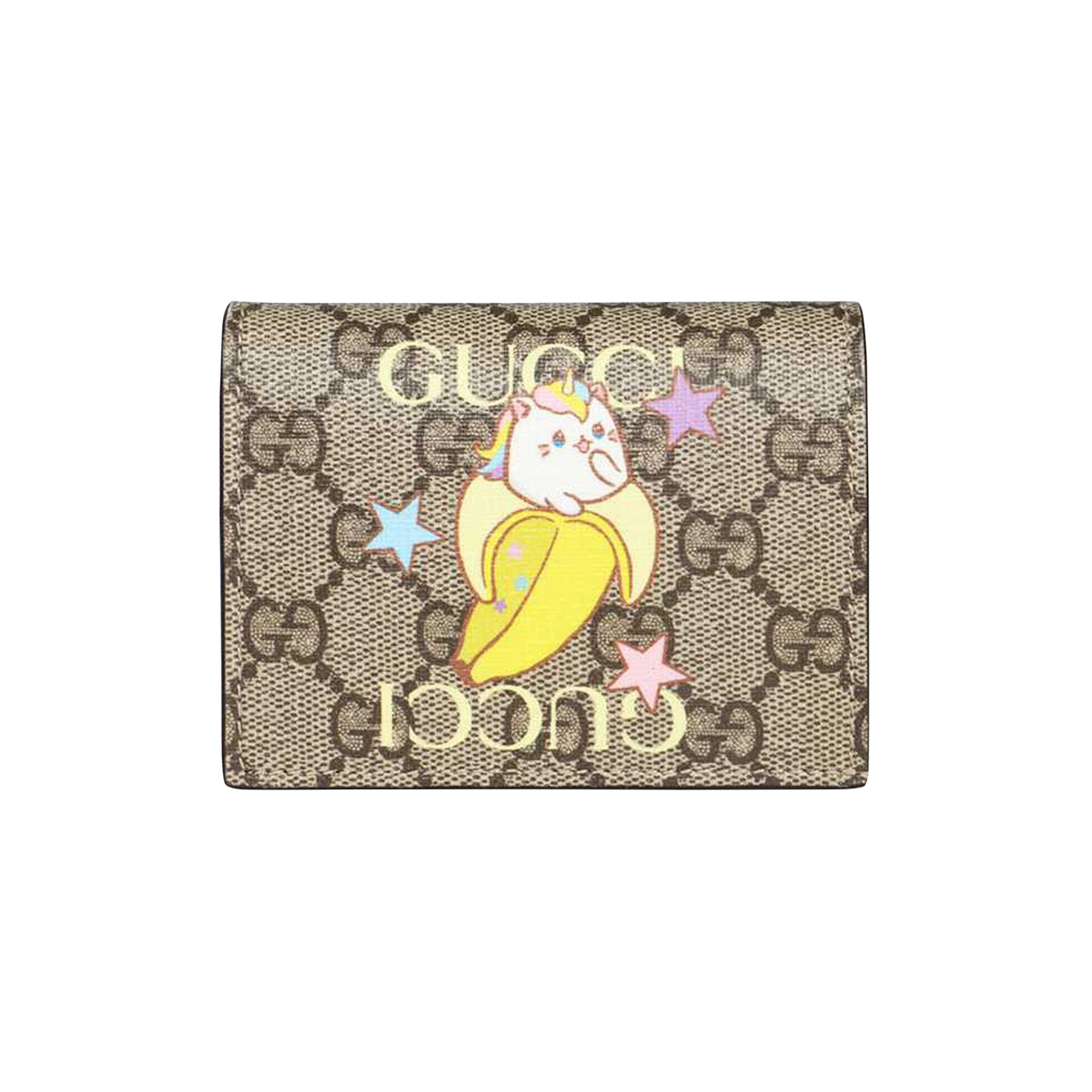 Gucci card hot sale holder beige