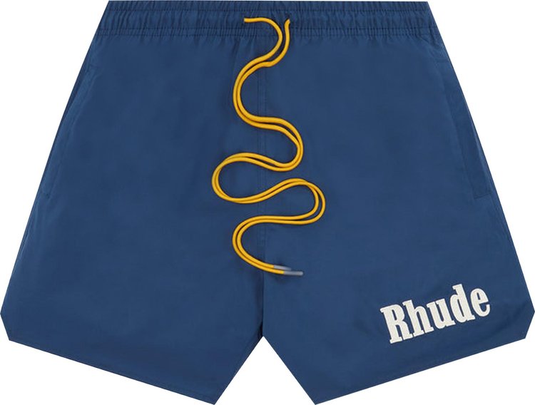 Rhude Logo Swim Short 'Slate'