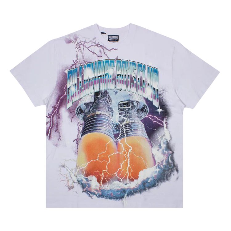 Billionaire Boys Club BB Thrusters Short Sleeve Knit White