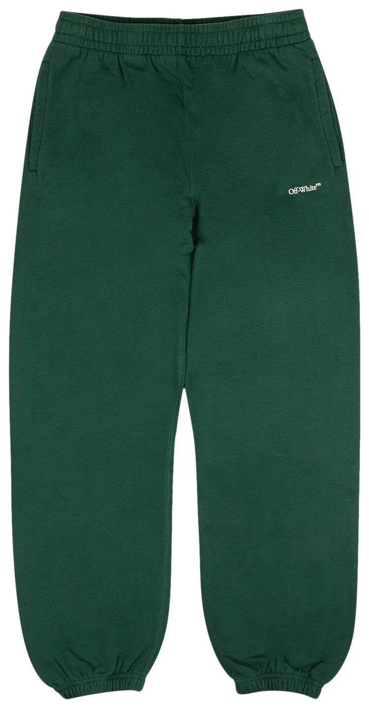 Off White Caravaggio Paint Sweatpant GreenWhite