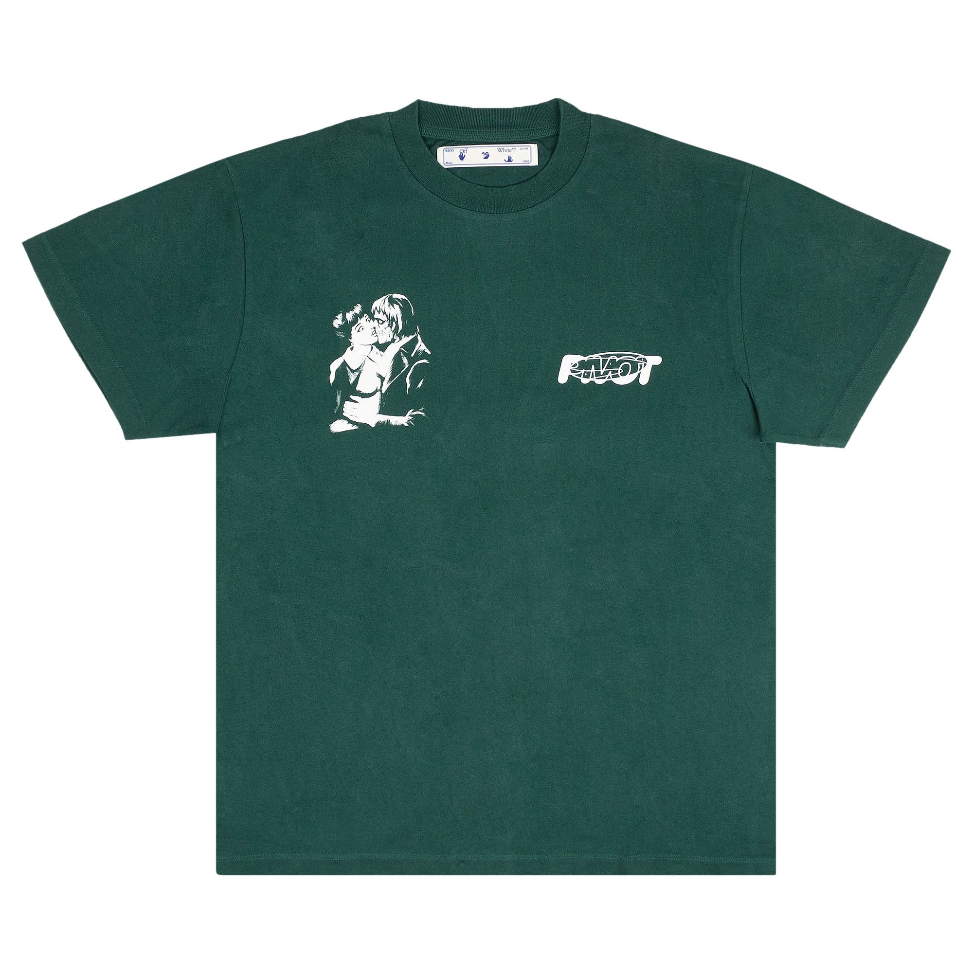 Off white sales kiss graphic tee