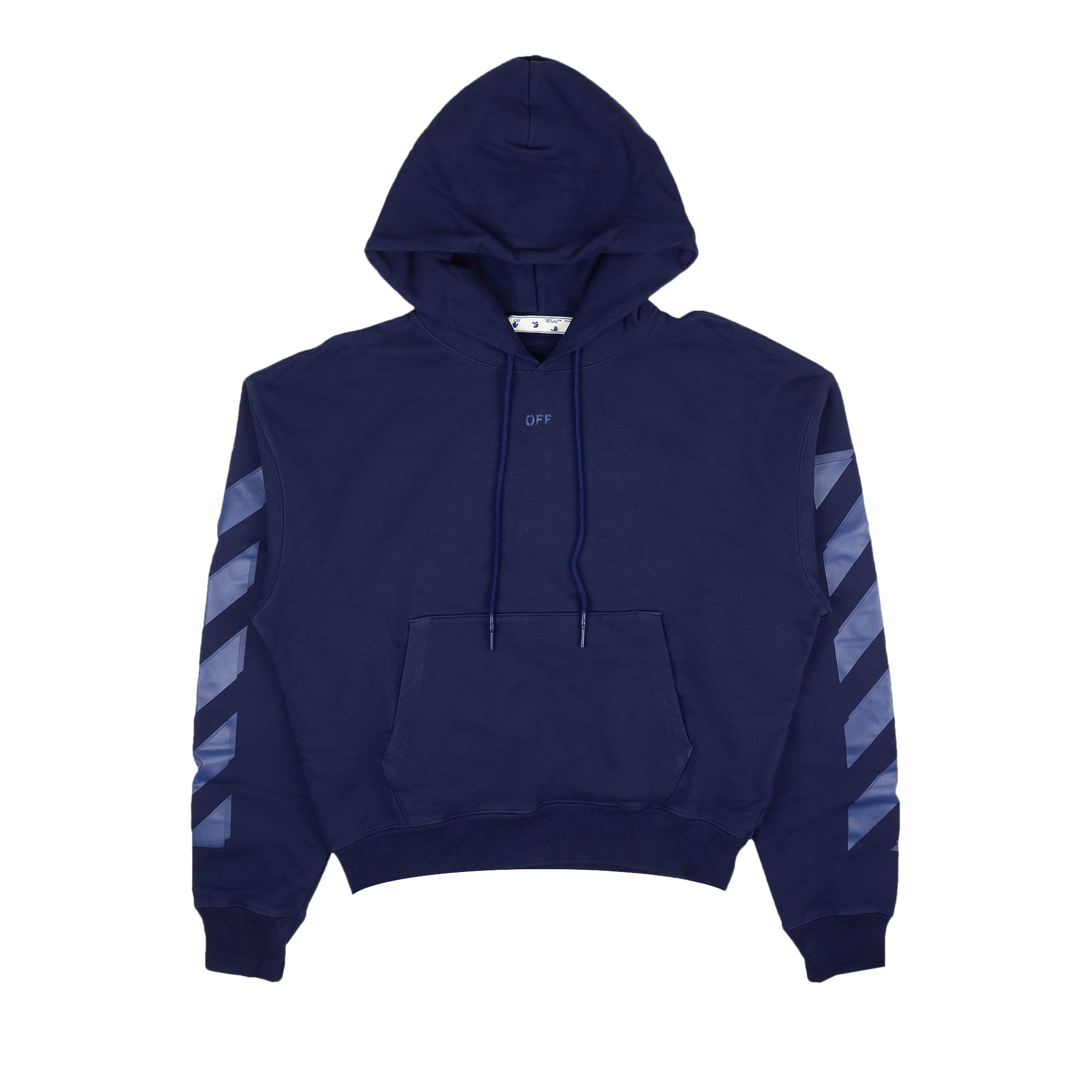 Buy Off-White Rubber Arrow Over Hoodie 'Blue/Blue ...