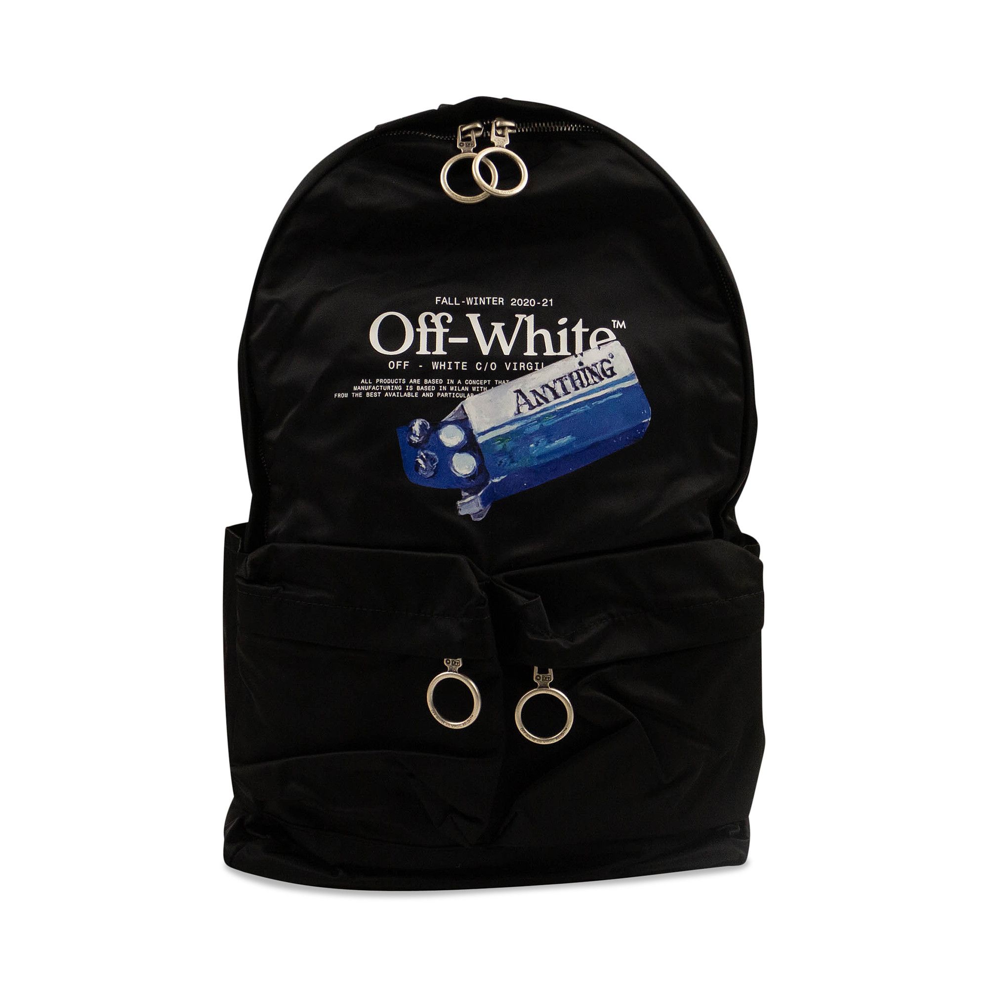 Buy Off White Pascal Medicine Backpack Black OMNB003F20FAB0021001 GOAT